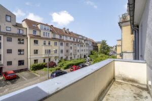 Balkon Straßenseite 1.OG