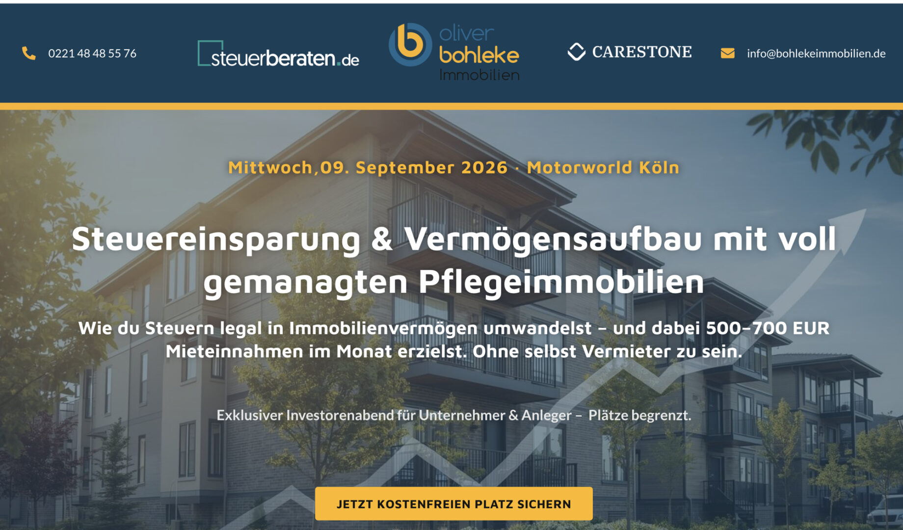 Veranstaltung Pflegeimmobilien