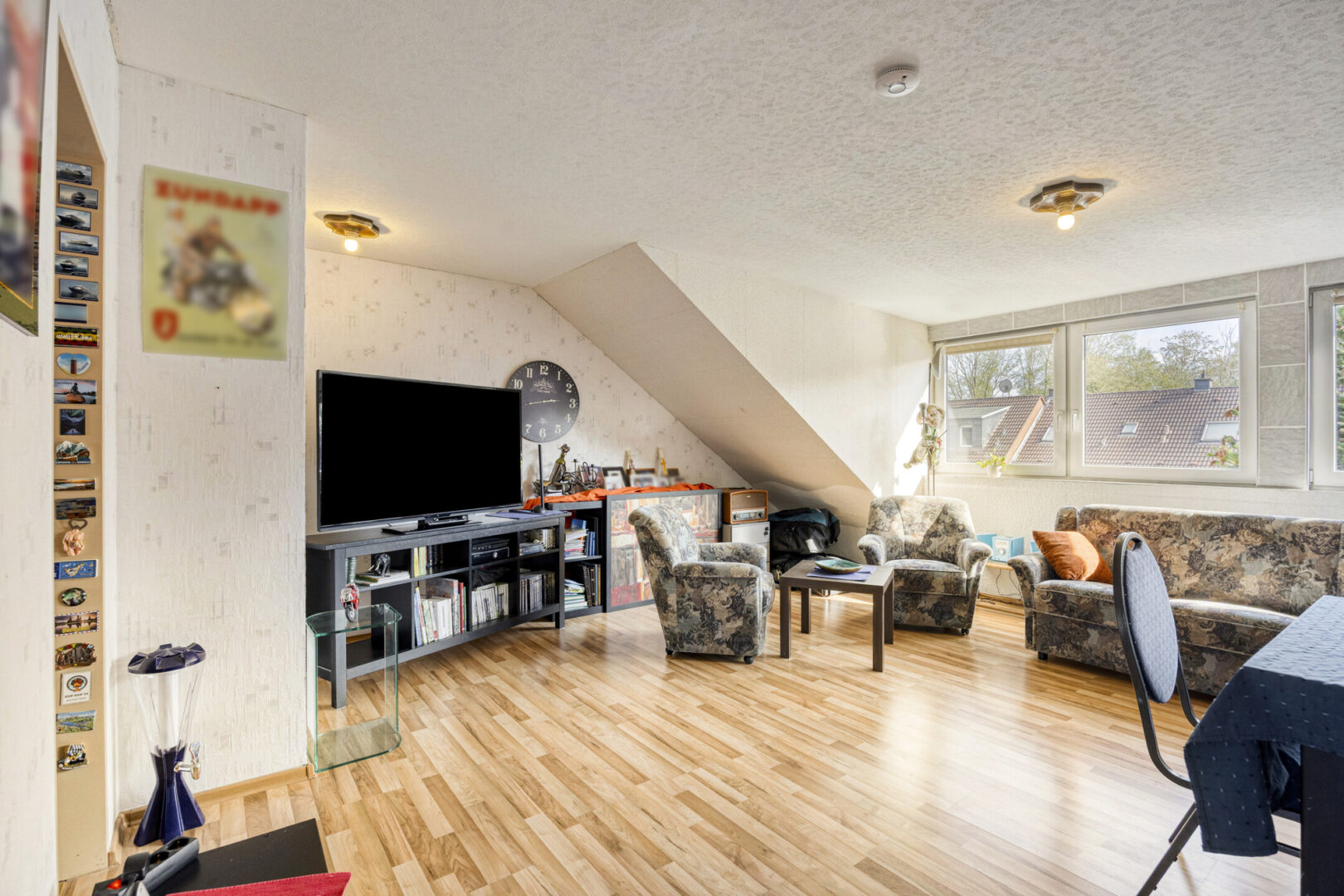 Wohnung 2: gemütliches Wohnzimmer